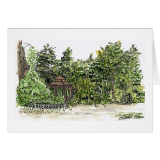 Gazebo in Long Beach Peninsula Cards