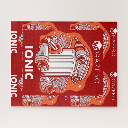 Gazebo Ionische Puzzel Legpuzzel (Horizontaal)