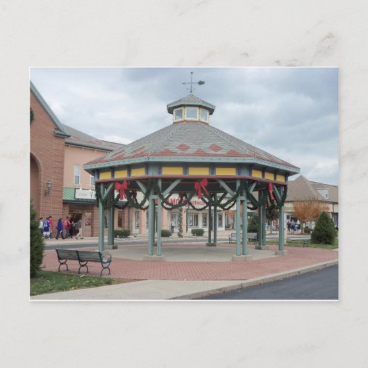 Gazebo Near Gettysburg Briefkaart (Voorkant)