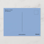 Gazebo on a Beach in The Bahamas Briefkaart (Achterkant)