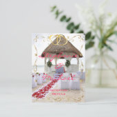 Gazebo op de Kaart voor het winnen van het strand (Staand voorkant)