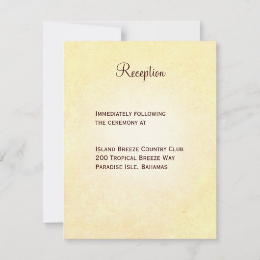 Gazebo op de Kaart voor het winnen van het strand (Achterkant)