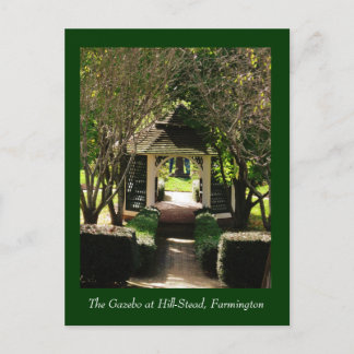 Gazebo op Hill-Stead Briefkaart