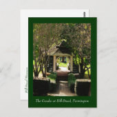 Gazebo op Hill-Stead Briefkaart (Voorkant / Achterkant)