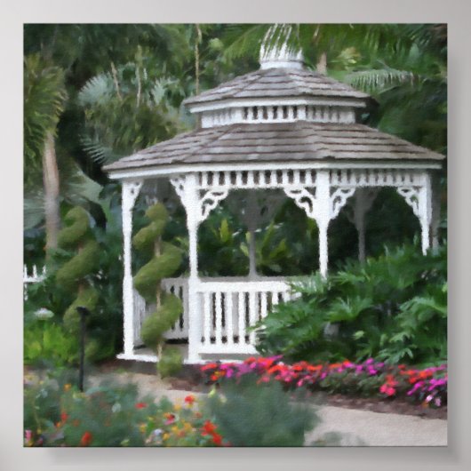 Gazebo Photo Backdrop Poster (Voorkant)