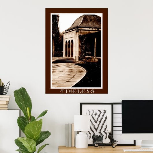  Gazebo-Timeless Poster (Thuiskantoor)