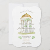 Gazebo Wedding Uitnodiging (Voorkant)