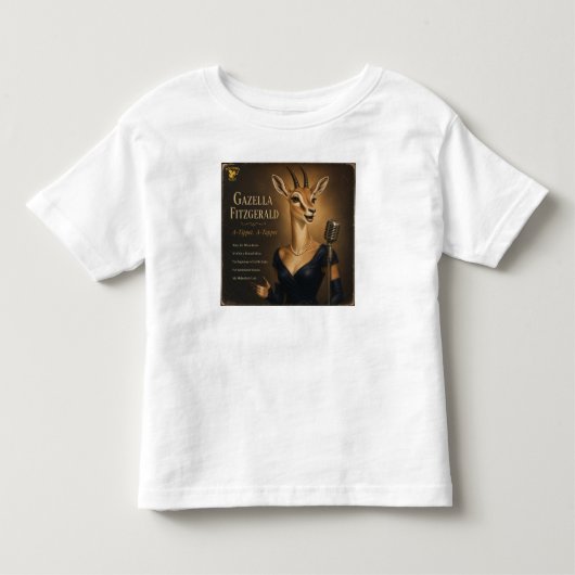 Gazella Fitzgerald Album: een Parodie Kinder Shirts (Voorkant)
