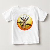 gazelle afrikaanse antilope wild dier (Voorkant)