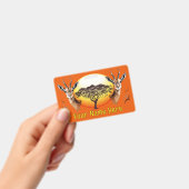 Gazelle Afrikaanse Antilope Wild Dier Badge (Handheld)