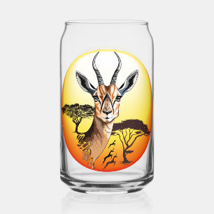 gazelle afrikaanse antilope wild dier blikvorm glas