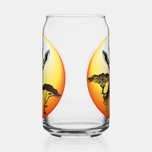 gazelle afrikaanse antilope wild dier blikvorm glas (Links)