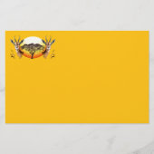 gazelle afrikaanse antilope wild dier briefpapier (Voorkant)