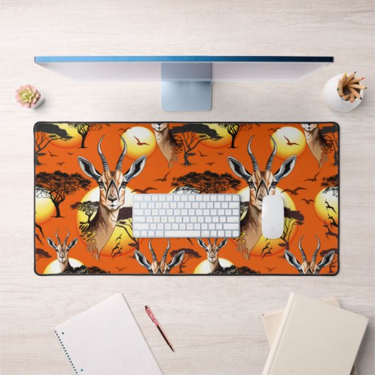 gazelle afrikaanse antilope wild dier bureaumat (Kantoor 1)
