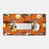 gazelle afrikaanse antilope wild dier bureaumat (Keyboard & Muis)