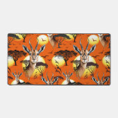 gazelle afrikaanse antilope wild dier bureaumat (Voorkant)