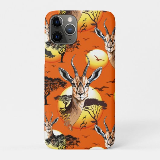 gazelle afrikaanse antilope wild dier Case-Mate iPhone case (Achterkant)