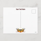 gazelle afrikaanse antilope wild dier feestdagenkaart (Achterkant)