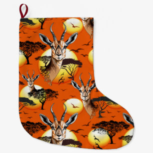 gazelle afrikaanse antilope wild dier grote kerstsok