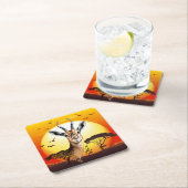 gazelle afrikaanse antilope wild dier kartonnen onderzetters (Insitu)