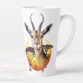 gazelle afrikaanse antilope wild dier latte mok (Rechts)
