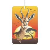 gazelle afrikaanse antilope wild dier luchtverfrisser (Voorkant)