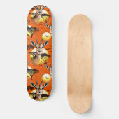 gazelle afrikaanse antilope wild dier persoonlijk skateboard (Voorkant)