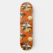 gazelle afrikaanse antilope wild dier persoonlijk skateboard (Voorkant)