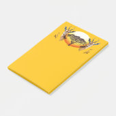 gazelle afrikaanse antilope wild dier post-it® notes (Schuin)