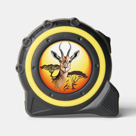 gazelle afrikaanse antilope wild dier rolmaat (Voorkant)