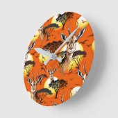 gazelle afrikaanse antilope wild dier ronde klok (Hoek)