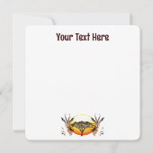 gazelle afrikaanse antilope wild dier save the date (Achterkant)