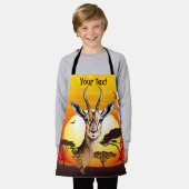 gazelle afrikaanse antilope wild dier schort (Gedragen)
