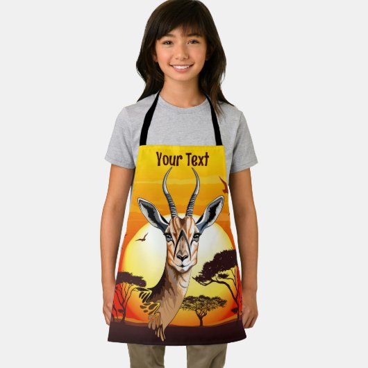 gazelle afrikaanse antilope wild dier schort (Insitu)