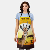 gazelle afrikaanse antilope wild dier schort (Gedragen)