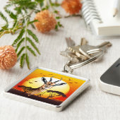 gazelle afrikaanse antilope wild dier sleutelhanger (Zijkant)