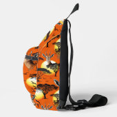 gazelle afrikaanse antilope wild dier sling bag (Rechts)