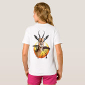 gazelle afrikaanse antilope wild dier t-shirt (Achterkant volledig)