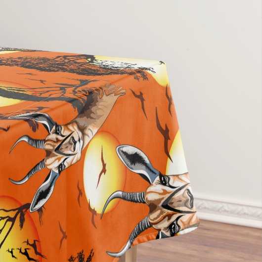 gazelle afrikaanse antilope wild dier tafelkleed (Voorbeeld)