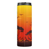 gazelle afrikaanse antilope wild dier thermosbeker (Achterkant)