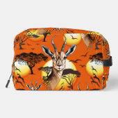 gazelle afrikaanse antilope wild dier toilettasje (Achterkant)