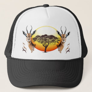 gazelle afrikaanse antilope wild dier trucker pet