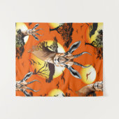 gazelle afrikaanse antilope wild dier wandkleed (Voorkant (horizontaal))