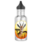 gazelle afrikaanse antilope wild dier waterfles (Links)