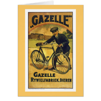 Gazelle Cycli  Poster fiets