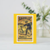Gazelle Cycli Poster fiets Briefkaart (Staand voorkant)