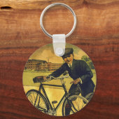 Gazelle Cycli  Poster fiets Sleutelhanger (Voorkant)