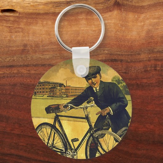 Gazelle Cycli Poster fiets Sleutelhanger (Voorkant)