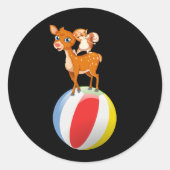 Gazelle en eekhoorn stickers (Voorkant)