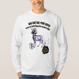 Gazelle en koffie t-shirt